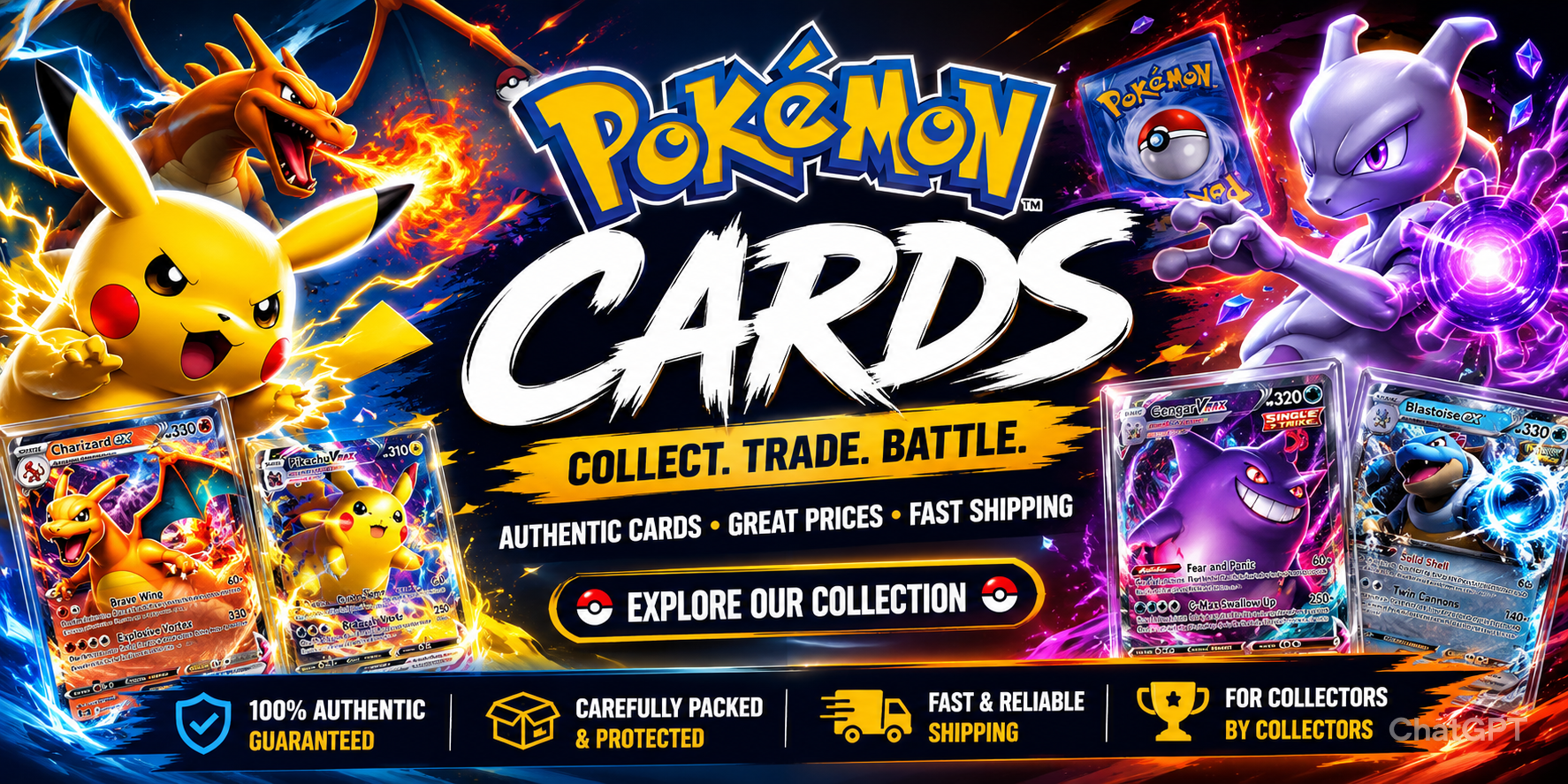 Dex Central - Pokémon Cards: Collect, Trade, Battle. Authentic Cards, Great Prices, Fast Shipping.